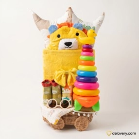 Playful Lion Parade