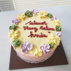 Floral Korean Cake