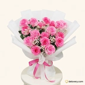 Pretty Pink Heart (Artificial)