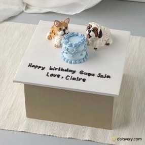 Puppy Parade (Bogel Cake)