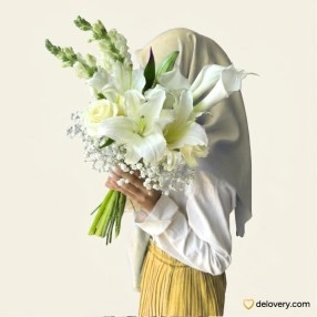 Pure Alabaster Lily