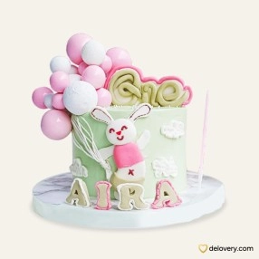 Rabbit Little One Cake