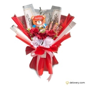 Red Velvet Treats- Artificial Flower