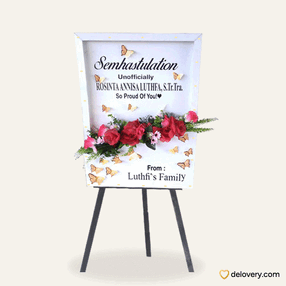 Regal Arrangement - JSGS (Artificial) with LED