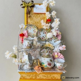 Regal Gold Tea Crate
