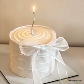 Ribbon Blanc Cake