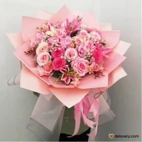 Rose Velvet Grandeur (Artificial)