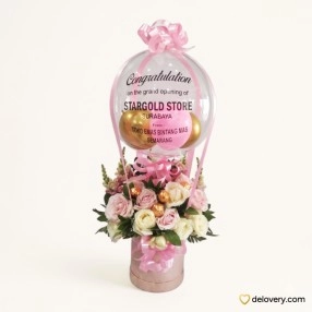 Roseate Starlet Bloombox (Artificial)