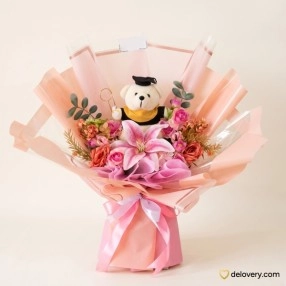 Rosy Scholar Lily (Artificial)
