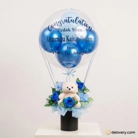 Royal Blue Teddy (Artificial)