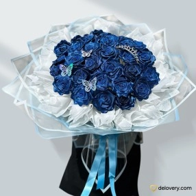 Royal Sky (Satin Flower)