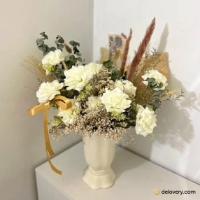 Rustic Alabaster Harvest (Dried mix Artificial)