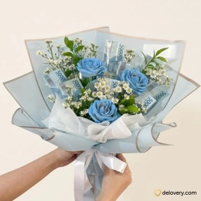 Sapphire Harmony Bouquet