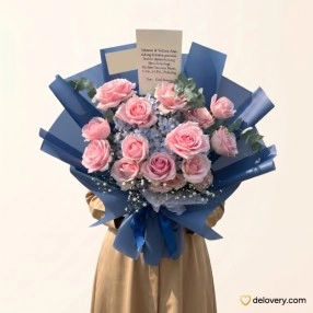 Sapphire Rose Hydrangea
