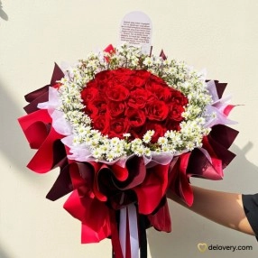 Scarlet Heart Rose Garden
