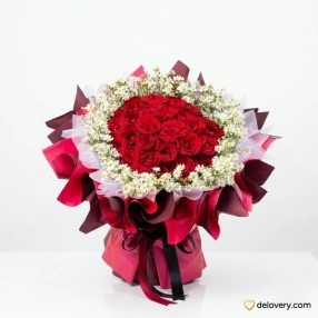 Scarlet Heart Rose Garden