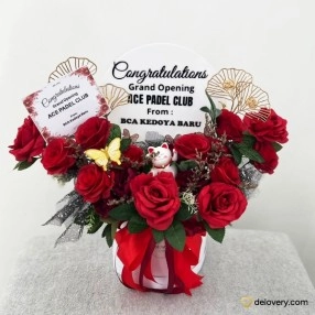 Scarlet Triumph Plaque (Artificial)