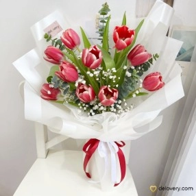 Scarlet Tulips