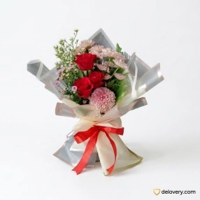 Scarlet Whisper Bouquet