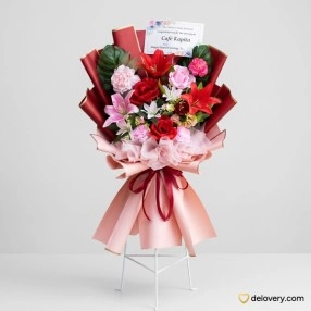 Semira Crimson Roselle (Artificial)