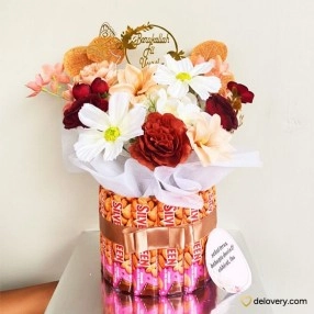 Silverqueen Cake Autumn Bloom