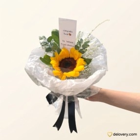 Single Sunflower Smile