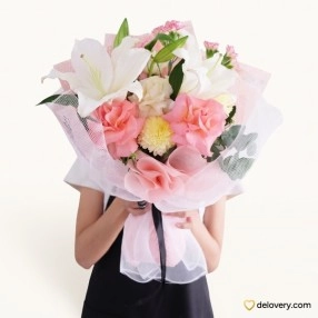 Soft Coral Lily