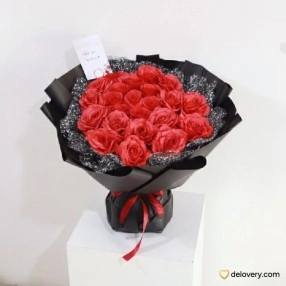 Sparkling Red Rose Gala (Artificial)