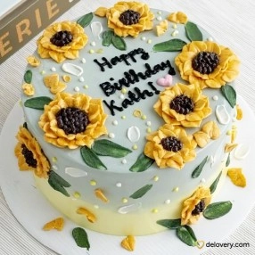 Sunny Bloom Cake