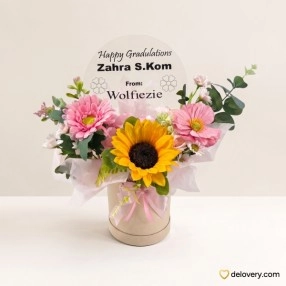 Sunny Sunflower Box (Artificial)