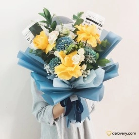 Sunset Azure Bouquet