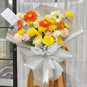 Sunset Flower Bouquet