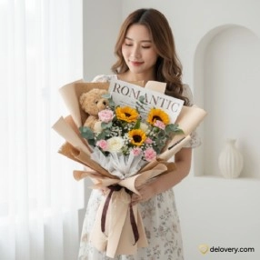 Sunshine Teddy Bloom