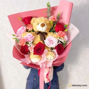 Sweetheart Teddy Bloom