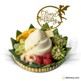 Vanilla Dome Tumpeng