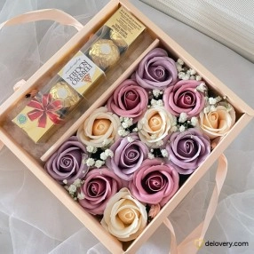 Velvet Garden Treats (Soap Flower)