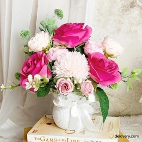 Velvet Pink Clusters (Artificial)
