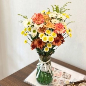 Warm Autumn Vase