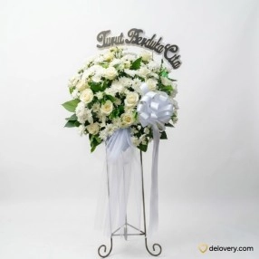 White Radiant Blossoms