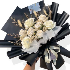 White Roses Artificial