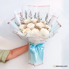 White Whisper Blooms