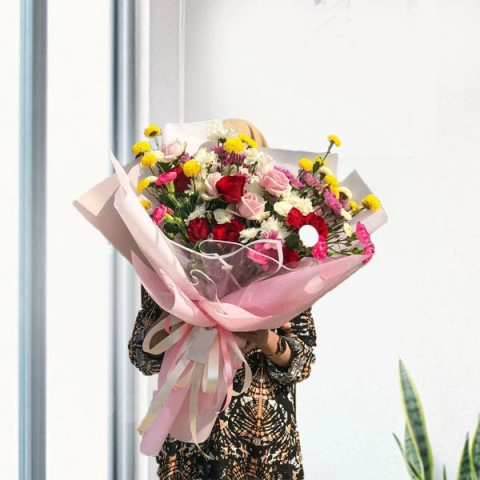 Foto Produk Bunga Colored Petals