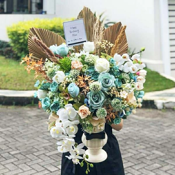Jual Table Bouquet Glamorous Blossom Artificial Flower Yogyakarta